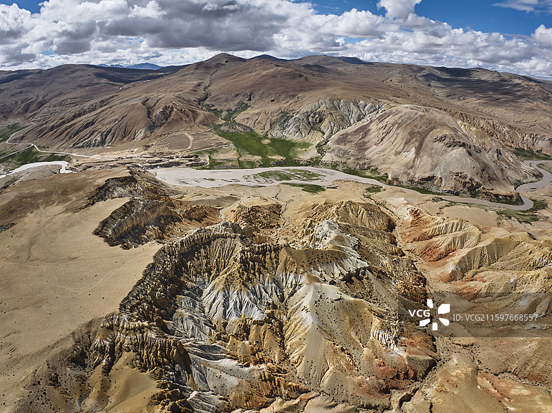 西藏穹窿银城遗址图片素材