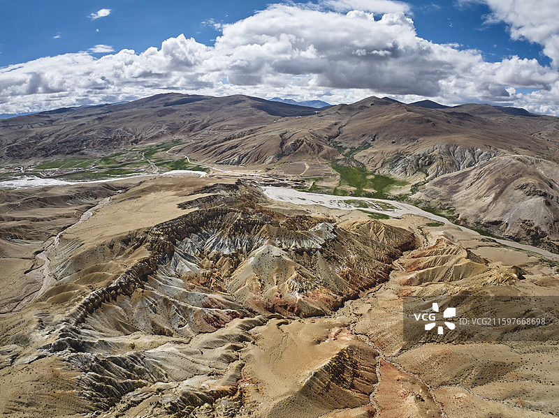 西藏穹窿银城遗址图片素材