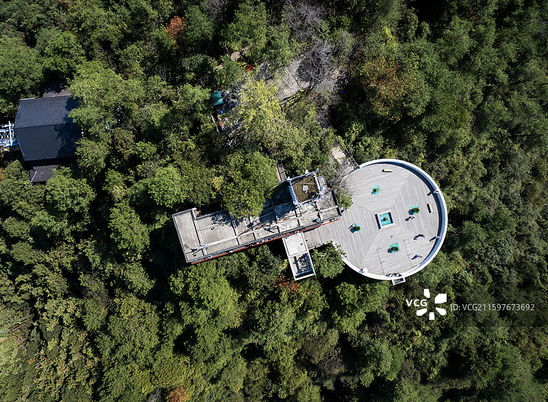 千岛湖黄山尖观景台图片素材