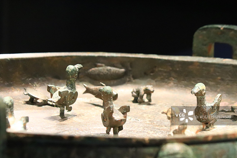 山西博物院晋公盘图片素材