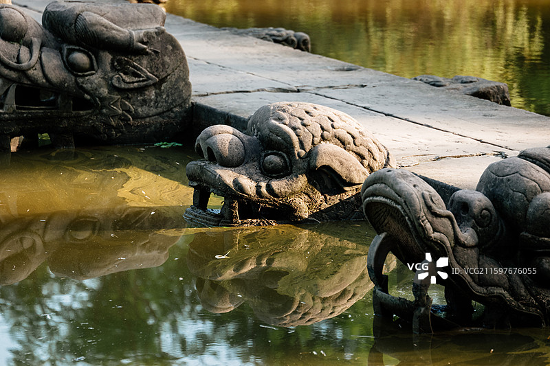 泸州市泸县龙脑桥暴雨后景观图片素材