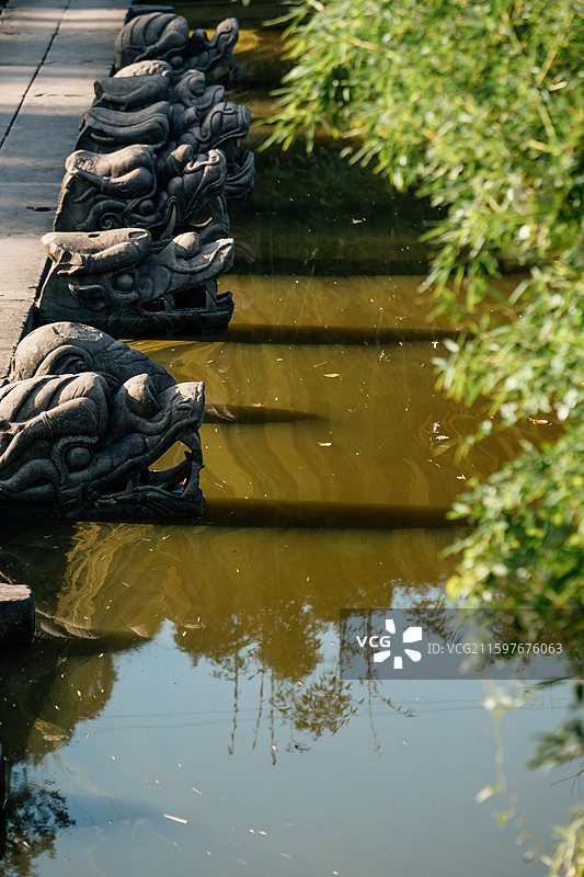泸州市泸县龙脑桥暴雨后景观图片素材