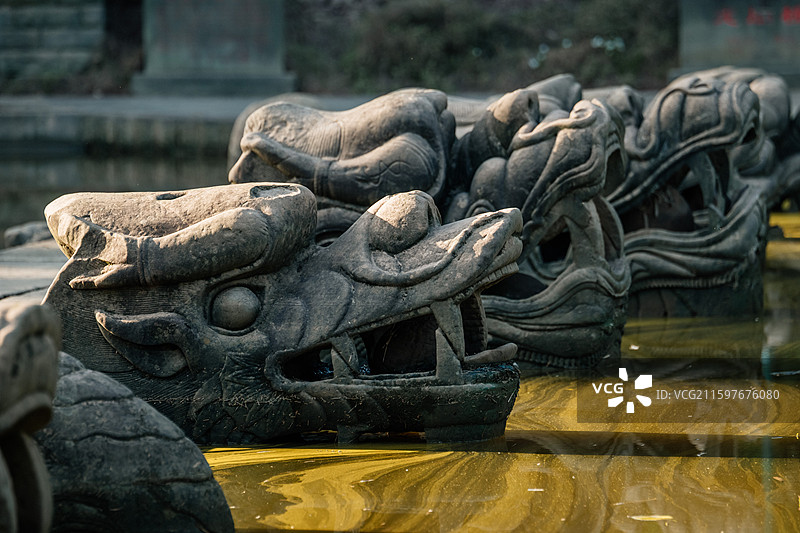 泸州市泸县龙脑桥暴雨后景观图片素材