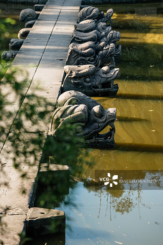 泸州市泸县龙脑桥暴雨后景观图片素材