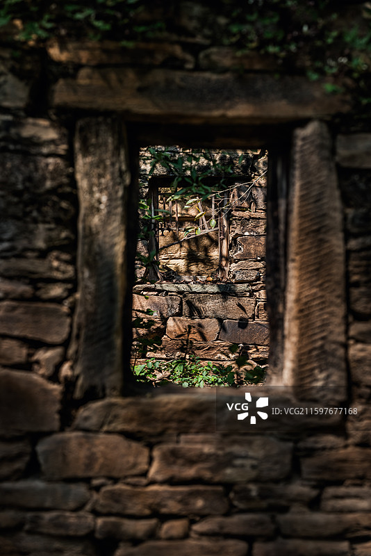 湖北省武汉市大余湾古民居一角图片素材