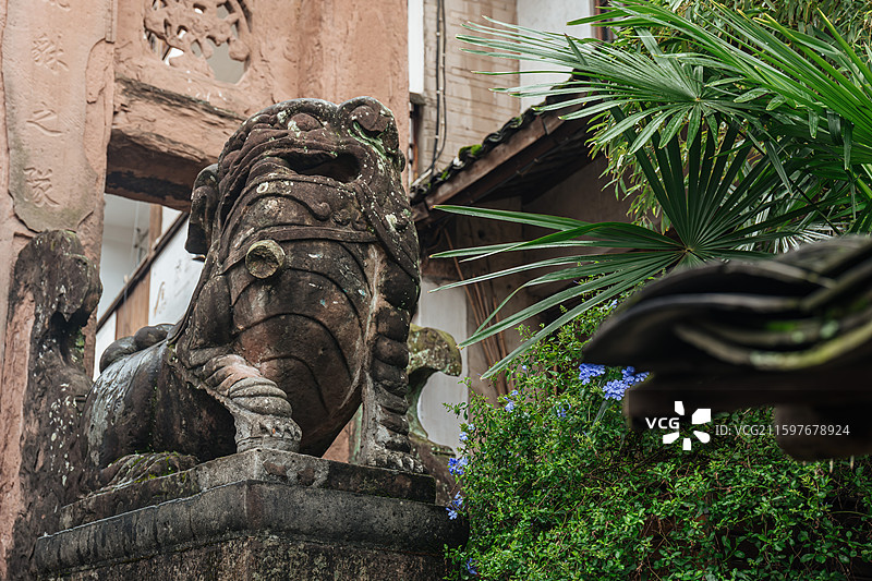 泸州市合江县尧坝古镇图片素材