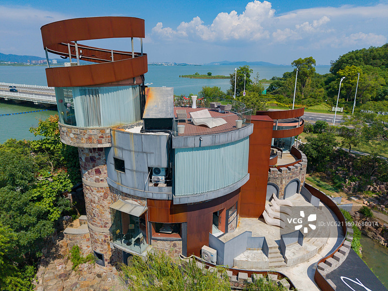 苏州西山风景区凤凰台建筑环境之美！图片素材