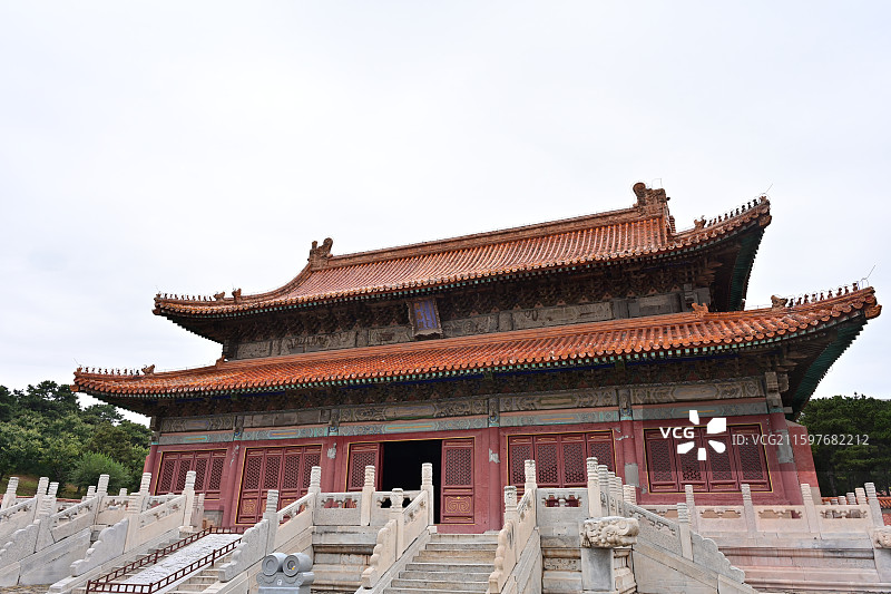 唐山遵化清东陵康熙景陵图片素材
