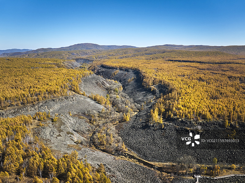 阿尔山大峡谷图片素材