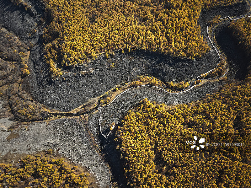 阿尔山大峡谷图片素材