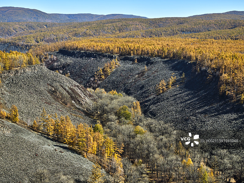 阿尔山大峡谷图片素材