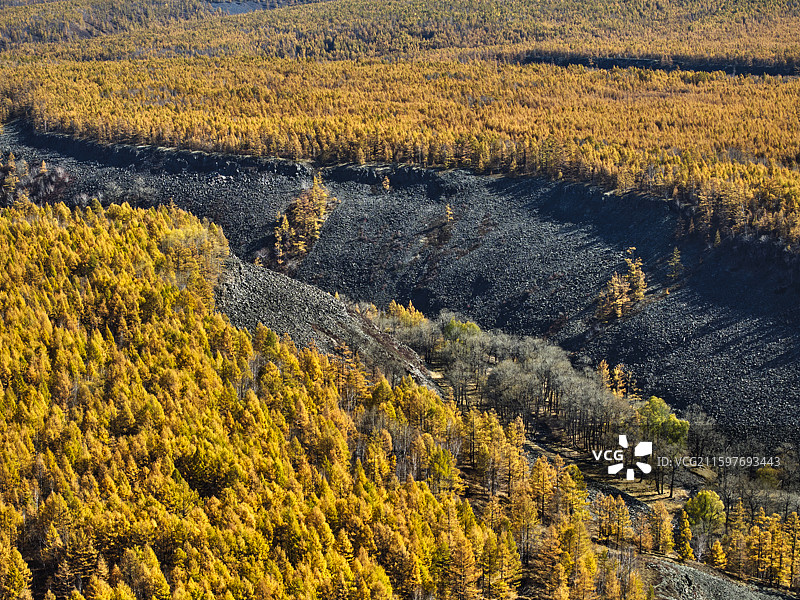 阿尔山大峡谷图片素材