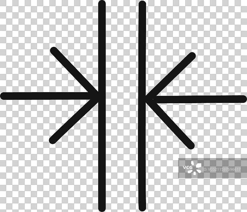 对齐图标线性图形标志图片素材