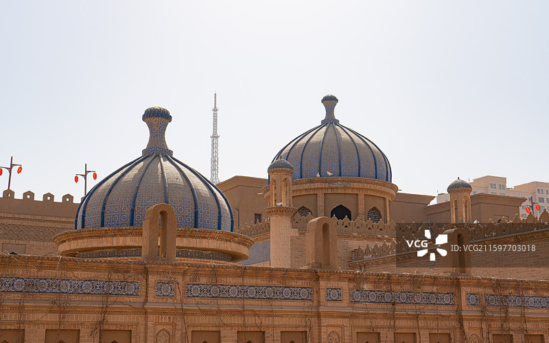 莎车非遗博览园图片素材