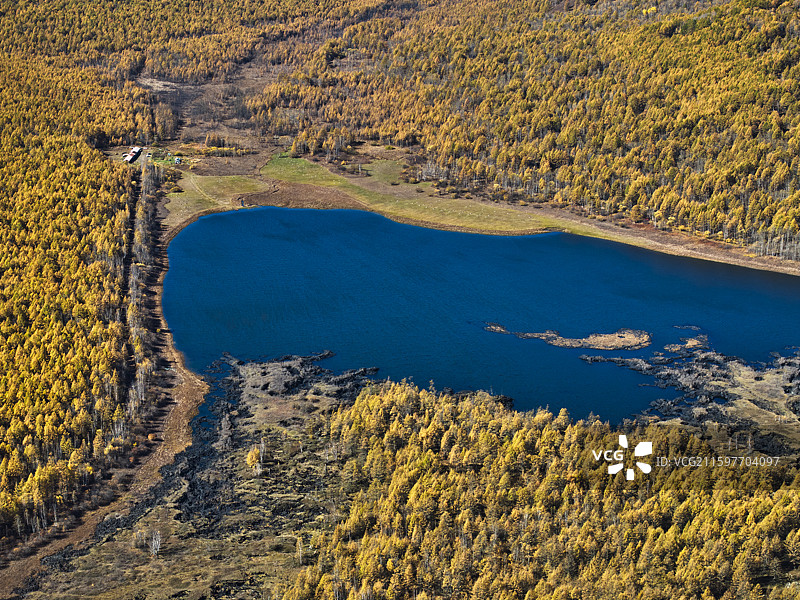 阿尔山公仙鹤湖图片素材