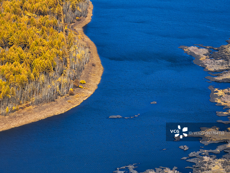 阿尔山公仙鹤湖图片素材