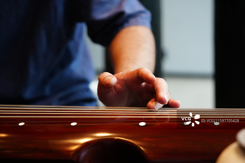古琴 乐器 特写 镜头 七弦琴 传统文化图片素材