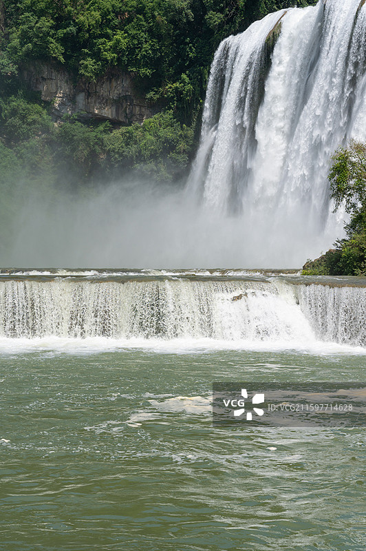 贵州安顺黄果树瀑布风景图片素材