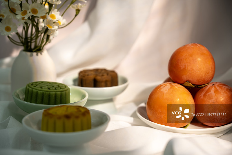 静物柿子图片素材