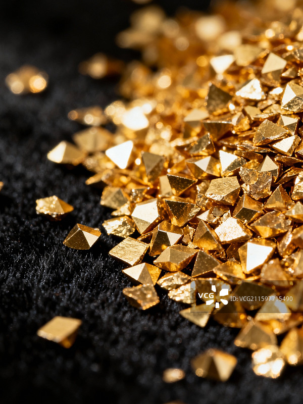金沙碎金子碎黄金足金千足金纯金足金9999纯金图片素材