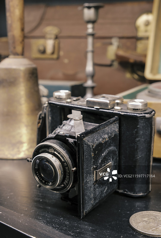 北京宋庄展示的老物件图片素材