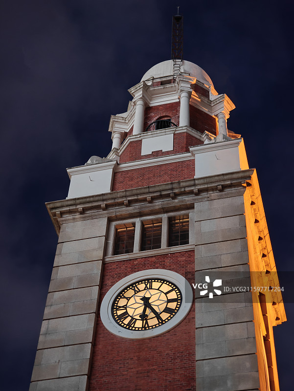 香港尖沙咀钟楼图片素材