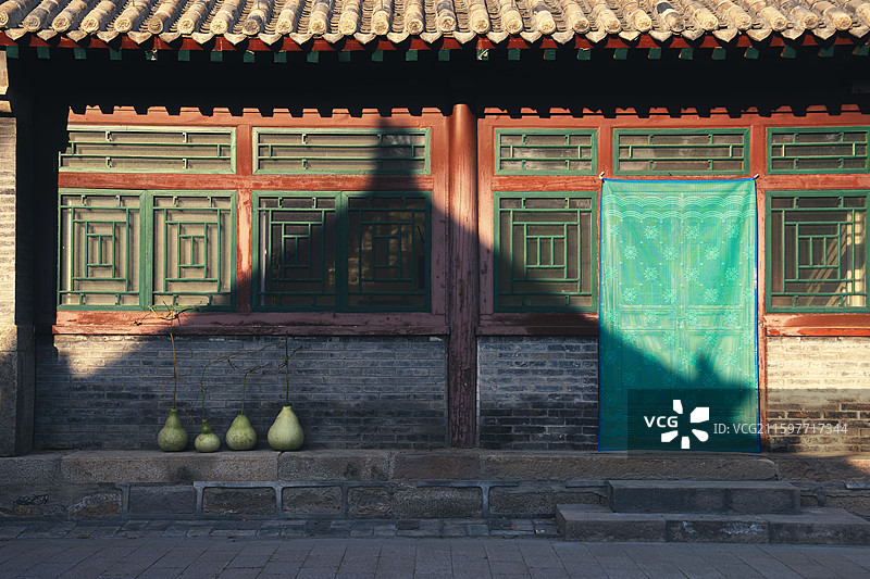 内蒙古赤峰喀喇沁旗灵悦寺建筑图片素材