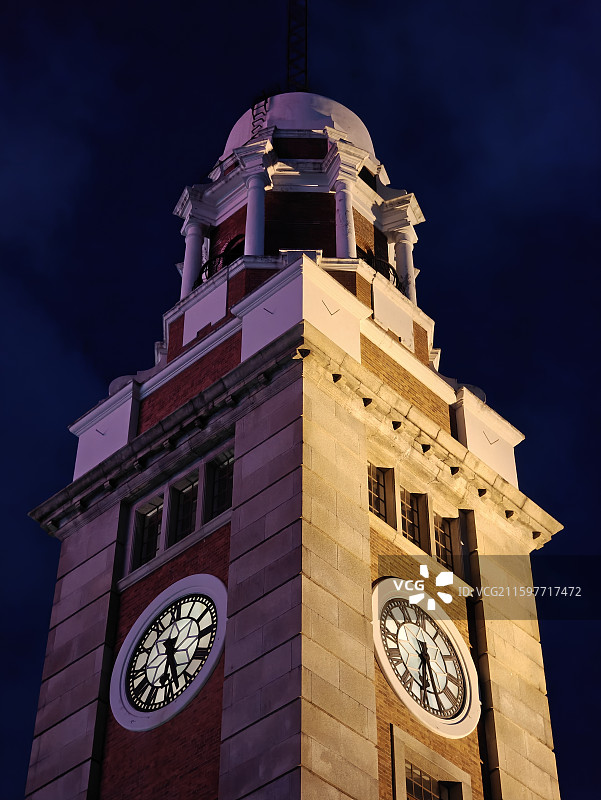 香港尖沙咀钟楼图片素材