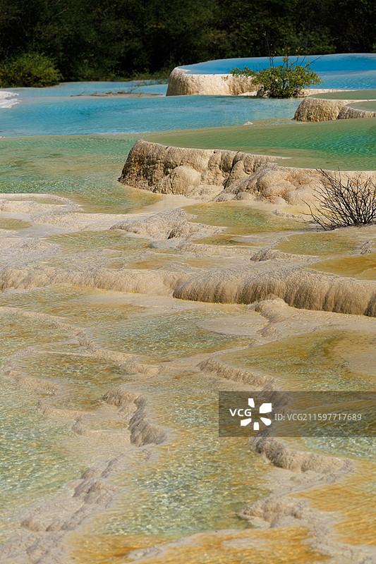 四川阿坝九寨黄龙景区图片素材