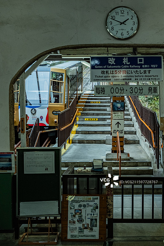 比叡山登山铁道：驶向天台宗圣地的山林专线4图片素材