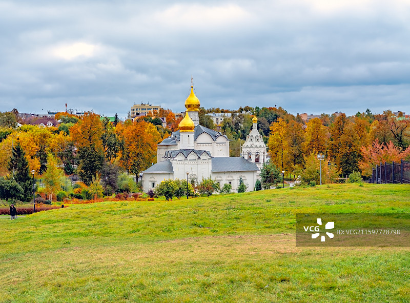 谢尔盖耶夫的秋色图片素材