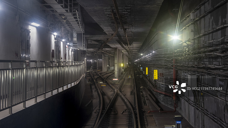 地铁轨道图片素材