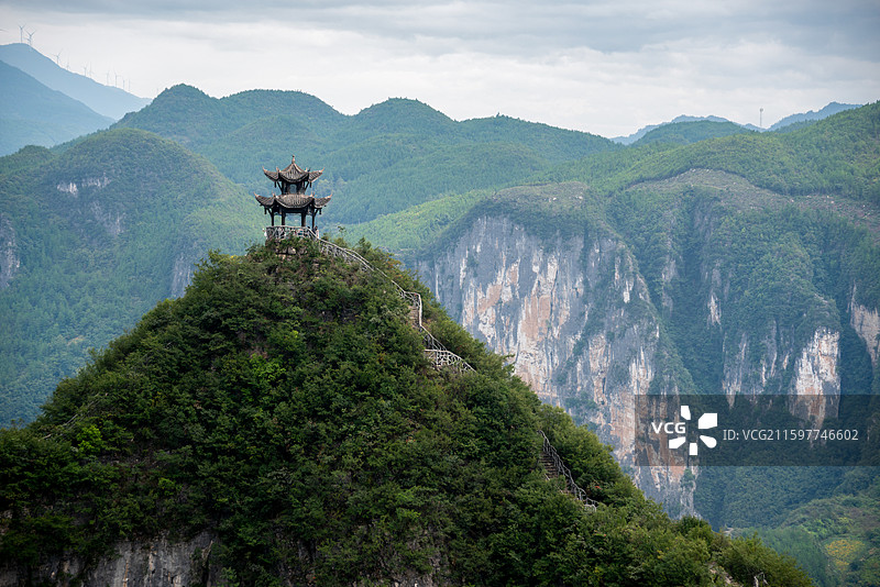 重庆云阳龙缸风景区风光图片素材