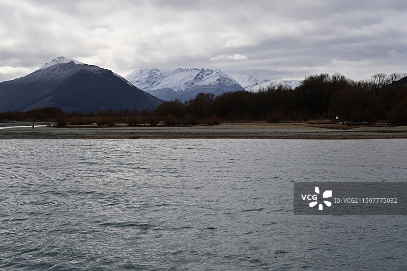Glenorchy格林诺奇 瓦卡蒂普湖图片素材