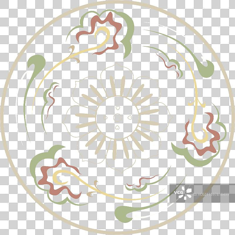 免抠元素 敦煌纹样图片素材