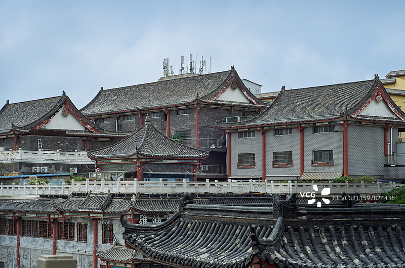 青岛海云庵古建筑群图片素材