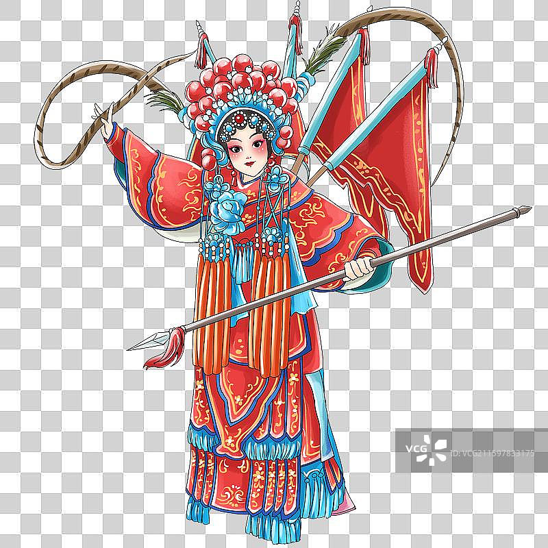 穆桂英挂帅图片素材