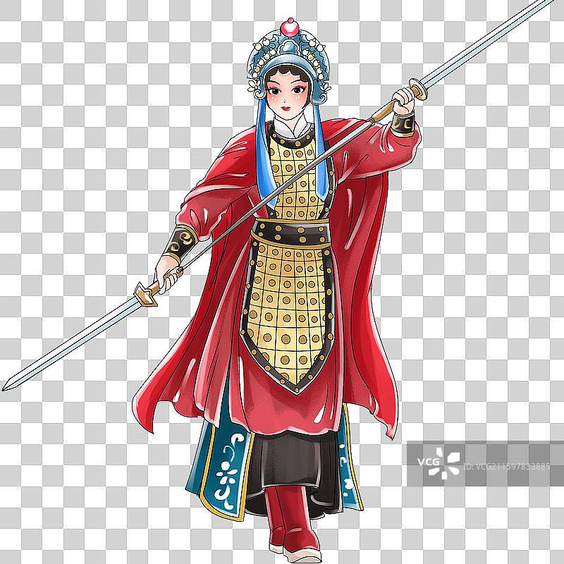 花木兰图片素材