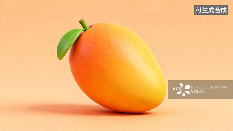 【AI数字艺术】3D卡通芒果图片素材