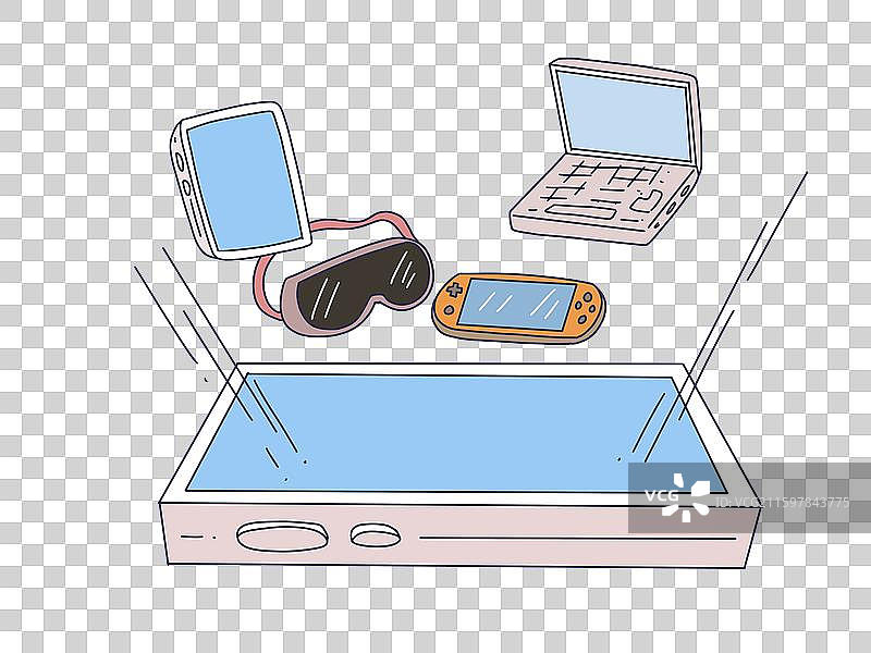 数字消费，电子购物图片素材