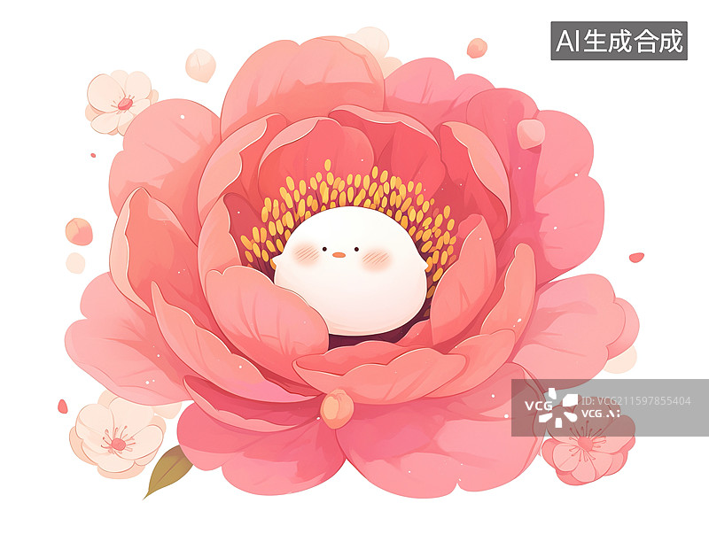 【AI数字艺术】手绘玫瑰花图片素材