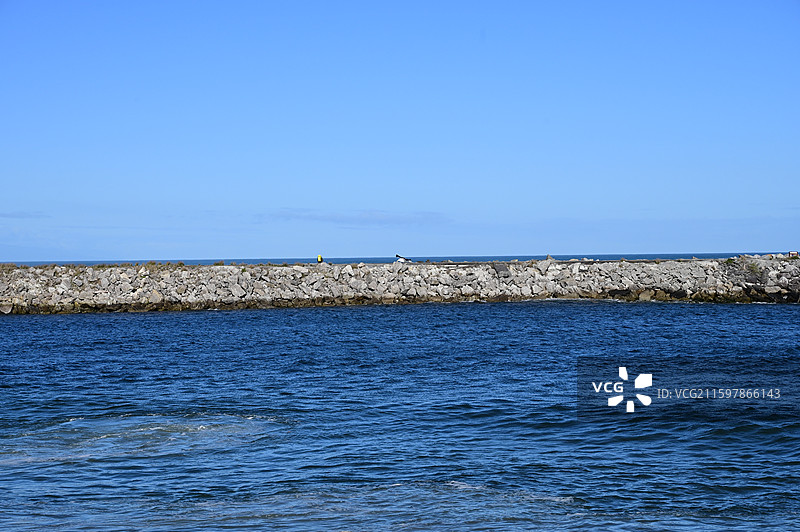 Greymouth格雷茅斯的海边 南半球图片素材