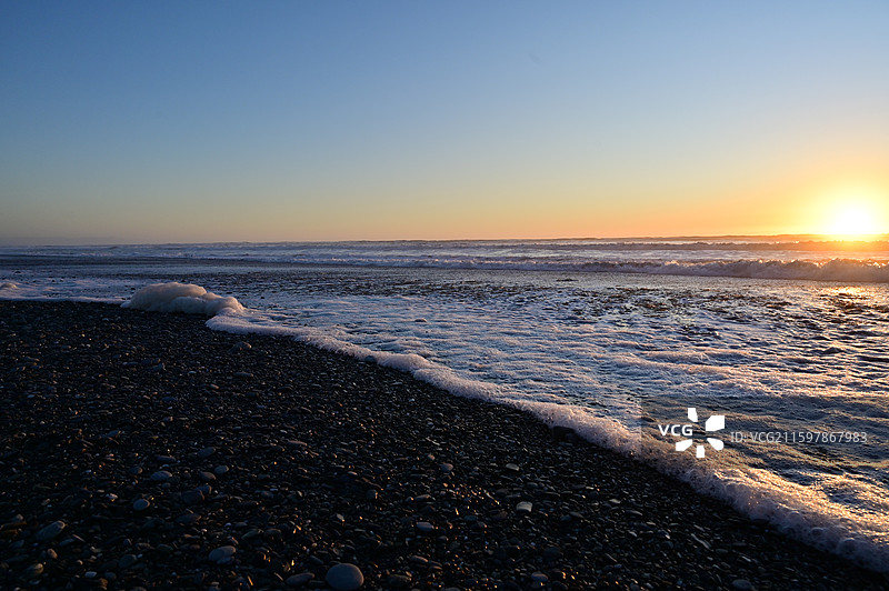 Greymouth新西兰西海岸城镇格雷茅斯图片素材