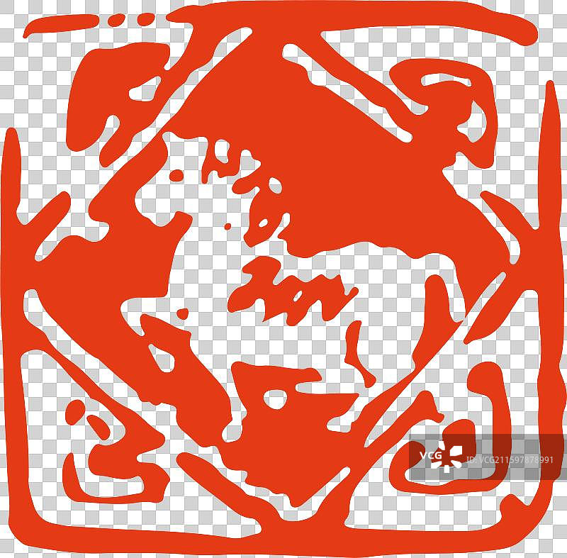 2026年 中国印 马年 生肖 书法篆刻 印章 设计 点缀 元素图片素材