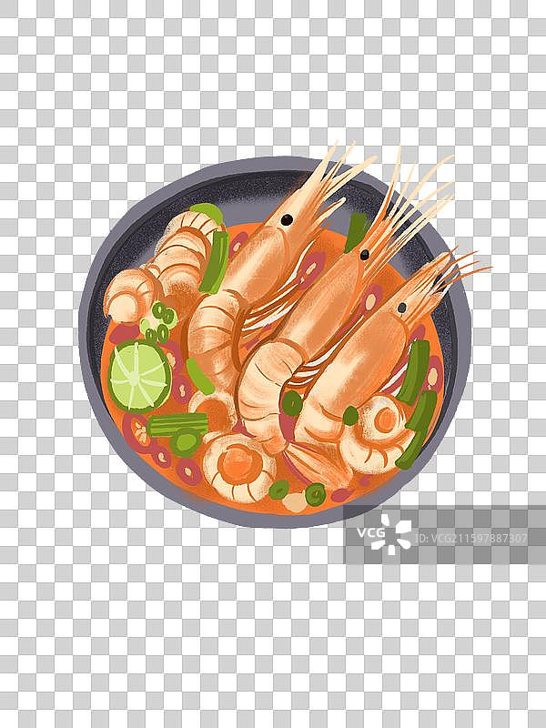 三鲜汤图片素材