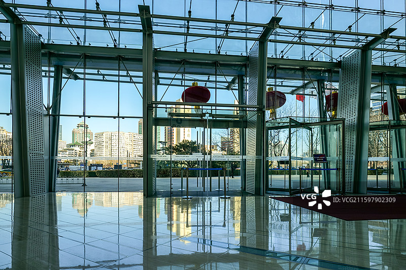 北京新保利大厦内景图片素材
