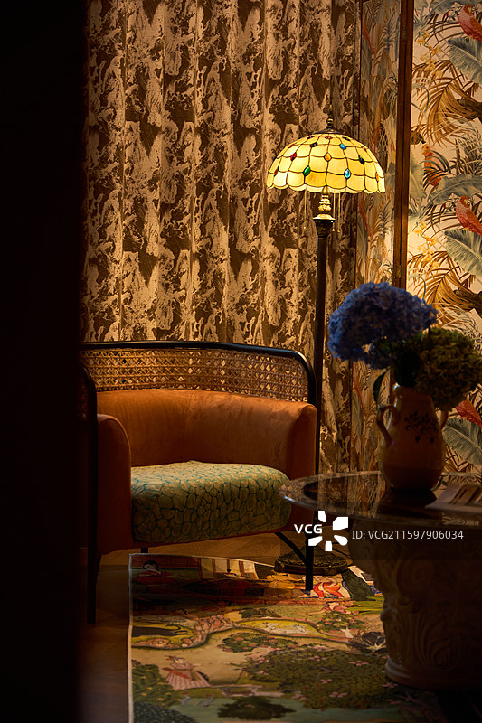 复古扶手椅图片素材