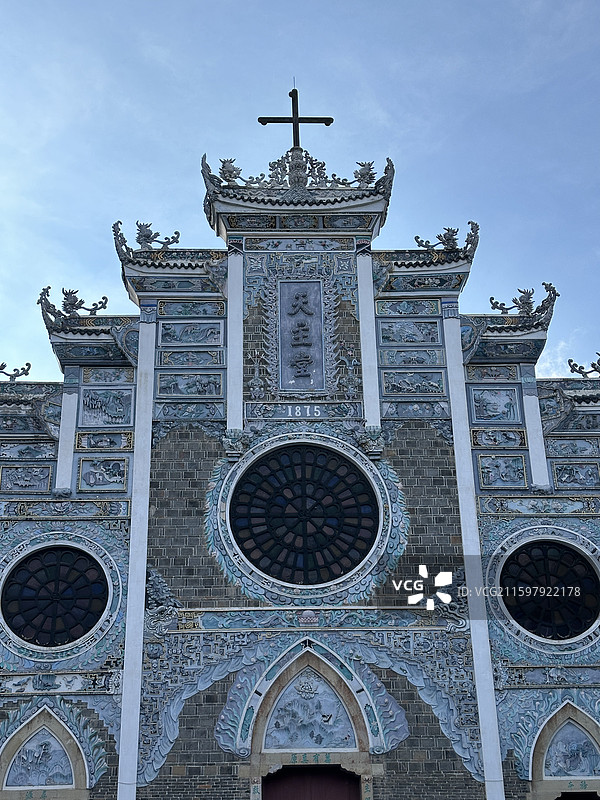 贵阳天主堂图片素材