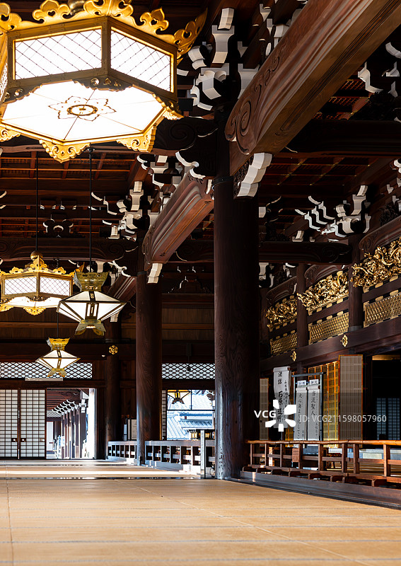 日本京都东本愿寺图片素材