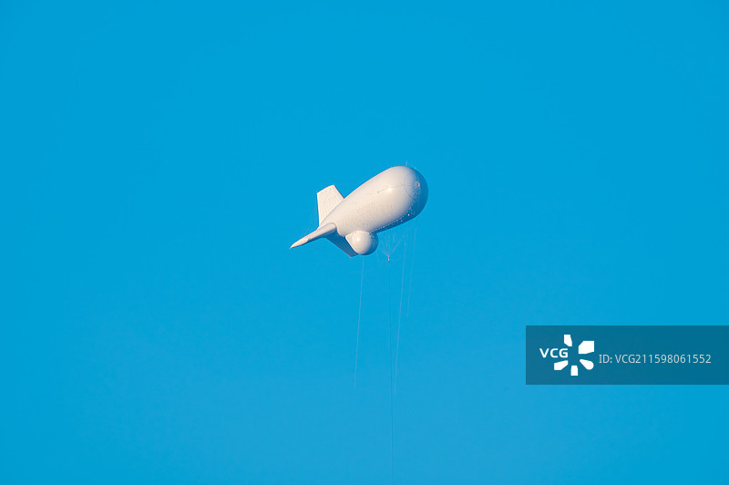 气象气球飞艇图片素材